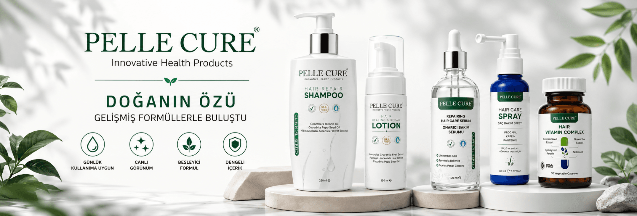 Pelle Cure - Doğanın özü gelişmiş formüllerle buluştu