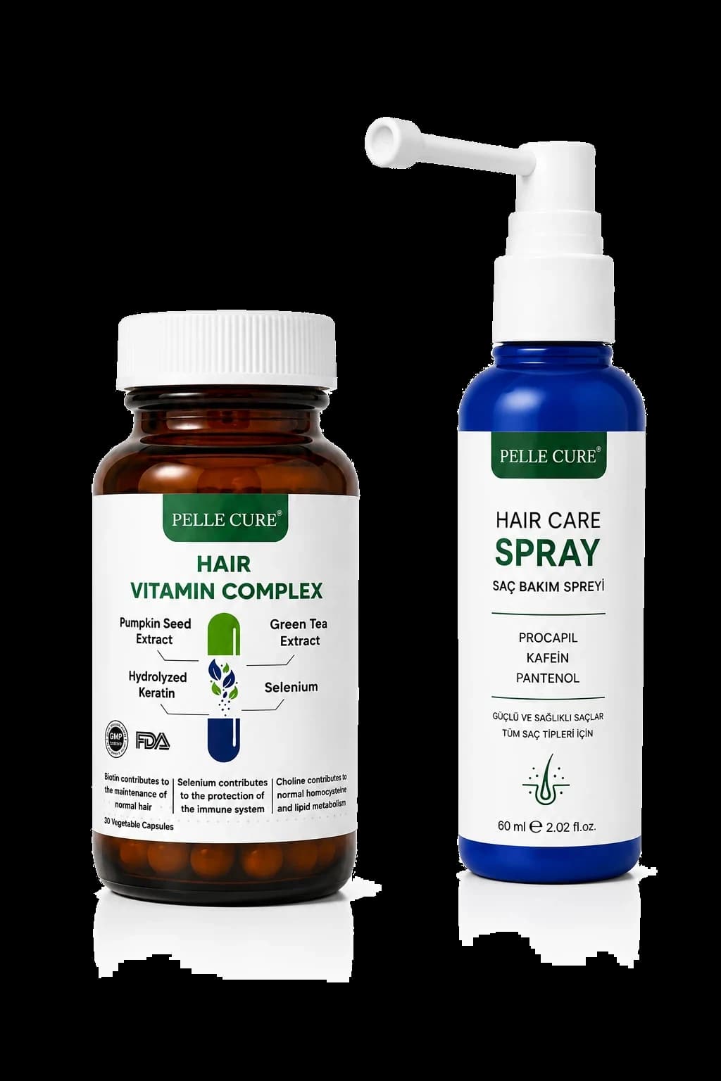 Haarversterkend speciaal duopakket vitamine en spray