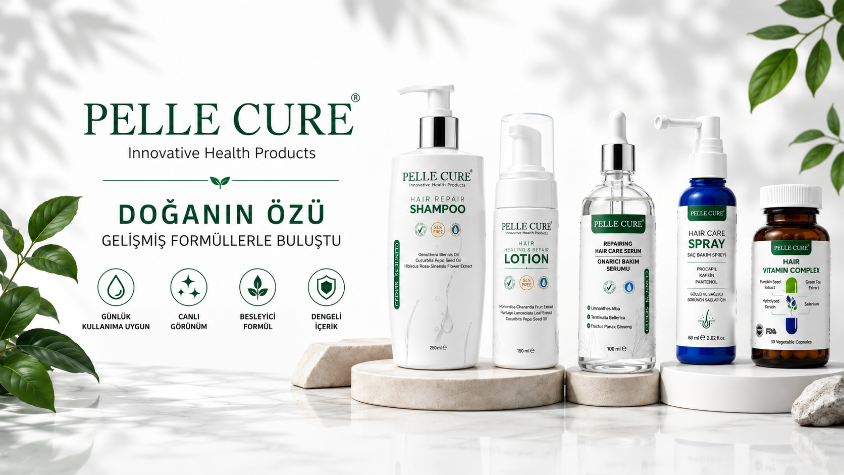 Pelle Cure - Doğanın özü gelişmiş formüllerle buluştu
