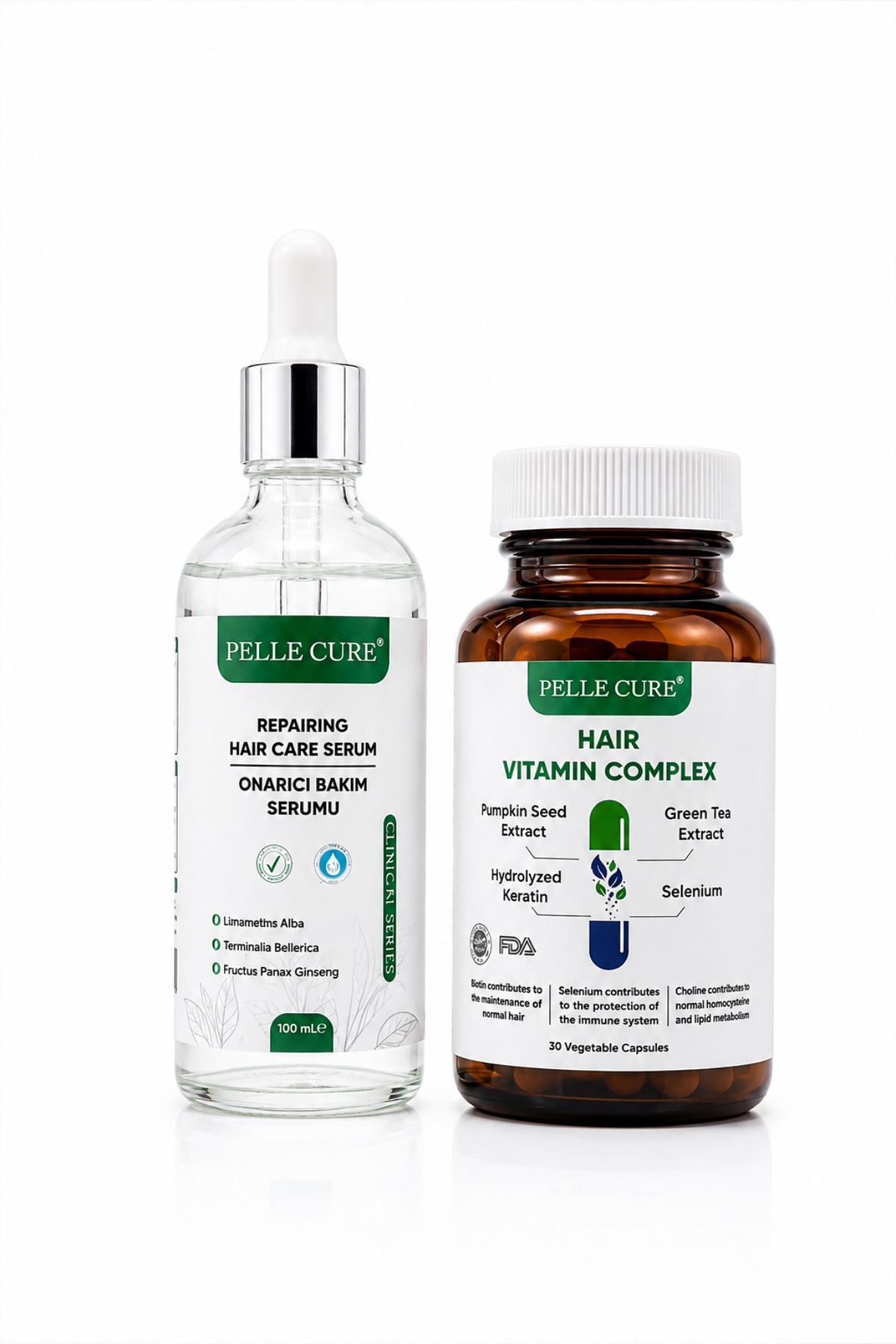 Saç Dökülmesi Özel Vitamin ve Serum İkili Paket ürün görseli 3
