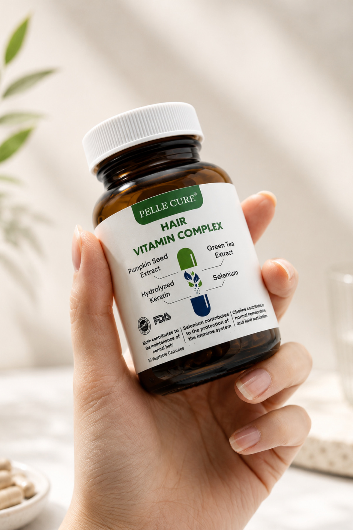 Saç Dökülmesine Karşı Vitamin Kompleksi - 30 Kapsül ürün görseli 4